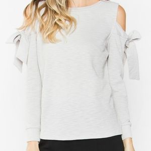 Sugarlips Cold Shoulder Sweater
